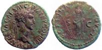  97 AD., Nerva, Rome mint, As, RIC 83.