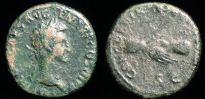  97 AD., Nerva, Rome mint, As, RIC 79.