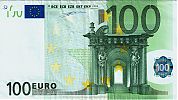 European Union, European Central Bank, Pick 5x. 100 Euro, 2002-2003 AD., Printer: Giesecke & Devrient, Germany, P005A1-X04369303379 Obverse 