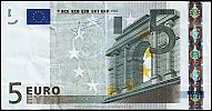 European Union, European Central Bank, Pick 8x.1. 5 Euro, 2009 AD. Printer: Giesecke & Devrient, Germany, P014A4-X32409****** Obverse 