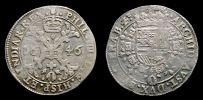 1646 AD., Spanish Netherlands, Brabant, Antwerpen mint, Felipe IV, Half Patagon.