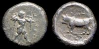 Poseidonia / Paestum in Lucania,     470-445 BC., Stater, HN Italy 1114.