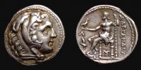 Amphipolis in Macedonia,      315-294 BC., posthumous issue in the name of Alexander III, Tetradrachm, Price 447.