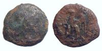Paphos in Cyprus,    145-116 BC., Ptolemaios VIII Euergetes II, Æ 19, Svoronos 1655.