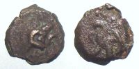 Paphos in Cyprus,    145-116 BC., Ptolemaios VIII Euergetes II, Ã† 11, Svoronos 1647 var.