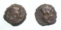    127-116 BC., Kyrenaika, Kyrene, ancient counterfeit?, Ptolemaios III Euergetes, Æ 12, Svoronos 1658 var.