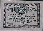 1920 AD., Germany, Weimar Republic, Konstadt, town, Notgeld, currency issue, 25 Pfennig, Tieste 3665.05.36.2.C. 98500 Obverse 