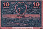 1919-1920 AD., Germany, Weimar Republic, Hirschberg in Schlesien (Stadt), Notgeld, currency issue, 10 Pfennig, Tieste 3045.20.05.F1. Reverse 