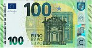 European Union, European Central Bank, Pick 24r. 100 Euro, 2019 AD. Printer: Bundesdruckerei, Berlin, Germany, R011G5-RB685275880 Obverse 