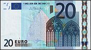 European Union, European Central Bank, Pick 16p. 20 Euro, 2011 AD., Printer: Bundesdruckerei, Berlin, Germany, for Netherlands, R015G3-P26772562297 Obverse 