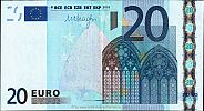 European Union, European Central Bank, Pick 16d, 20 Euro, 2011-2019 AD., Printer: Bundesdruckerei, Berlin, Germany for Estonia, R028H5-D00664490524 Obverse 