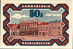 1921 AD., Germany, Weimar Republic, Landsberg in Oberschlesien, Stadt, Notgeld, collector series issue, 50 Pfennig, Grabowski/Mehl 763.1a-3/9, 54882 Reverse 