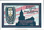 1921 AD., Germany, Weimar Republic, Freiburg in Schlesien (town), Notgeld, collector series issue, 25 Pfennig, Grabowski/Mehl 383.1-5/10. Obverse 
