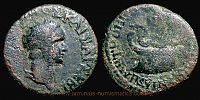 Nicomedia in Bythinia,  81-96 AD., Domitian, Assarion, RPC 660.