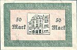 1922 AD., Germany, Weimar Republic, Festenberg, Stadt, Notgeld, currency issue, 50 Mark, Müller 1500.4a. 11491* Reverse