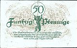 1918 AD., Germany, Weimar Republic, Berlin (city), Notgeld, currency issue, 50 Pfennig, Tieste 0460.245.01.11. A 1328092 Reverse 