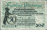 1918 AD., Germany, Weimar Republic, Berlin (city), Notgeld, currency issue, 50 Pfennig, Tieste 0460.245.01.15. B 0776572 Obverse 