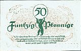 1920 AD., Germany, Weimar Republic, Berlin (city), Notgeld, currency issue, 50 Pfennig, Tieste 0460.245.05.04. C 3068843 Reverse 