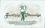 1920 AD., Germany, Weimar Republic, Berlin (city), Notgeld, currency issue, 50 Pfennig, Tieste 0460.245.05.11. D 1111823 Reverse 