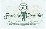 1920 AD., Germany, Weimar Republic, Berlin (city), Notgeld, currency issue, 50 Pfennig, Tieste 0460.245.10.14. F 4142134 Reverse 