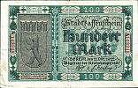 1922 AD., Germany, Weimar Republic, Berlin (city), Notgeld, currency issue, 100 Mark, Müller 0310.1c. A 143348 Obverse 