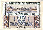 1921 AD., Germany, Weimar Republic, Arnsberg, Stadt, Notgeld, collector series issue, 1 Mark, Topp 39.4b. 077952 Reverse 