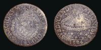 1584 AD., France, Chambre des Comptes du Roi, Jeton, Feu. 1765.