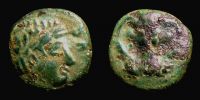 Rhegion in Bruttium,      415-387 BC., Ã† 12, HN Italy 2522-4.