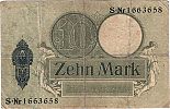 1906 AD., Germany, 2nd Empire, Reichsschuldenverwaltung, Berlin, 10 Mark, Pick 9b. SÂ·Nr1663658 Reverse 