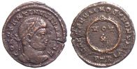 323-324 AD., Constantinus II., Treveri mint, Follis, RIC 433.