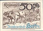 1918 AD., Germany, Weimar Republic, Horb am Neckar, Amtskörperschaft, Notgeld, currency issue, 50 Pfennig, Tieste 3140.05.01.1. 75977 Reverse
