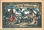 1920 AD., Germany, Weimar Republic, Freienwalde in Pommern (city), Notgeld, collector series issue, 25 Pfennig, Grabowski/Mehl 385.5a-3/5. 33878 Reverse 