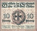 1919 AD., Germany, Weimar Republic, Soltau, Spar- und Darlehns-Verein, Notgeld, currency issue, 10 Pfennig, Tieste 6965.05.20.1. Obverse 