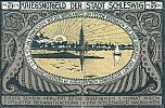 1920 AD., Germany, Weimar Republic, Schleswig (town), Notgeld, currency issue, 5 Mark, Geiger 474.02b. 20603 Reverse 