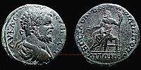 Philippopolis in Thracia, 196-197 AD., Septimius Severus, issued by hegemon Statilius Barbarus, Tetrassarion, unlisted.