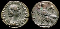 Alexandria in Egypt, 267-268 AD., Salonina, Potin Tetradrachm, Geissen 2985.