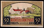 1921 AD., Germany, Weimar Republic, Achim (administrative district), Notgeld, collector series issue, 50 Pfennig, Grabowski/Mehl 2.1-2/2. 199272 Reverse
