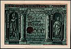 1921 AD., Germany, Weimar Republic, Allstedt (city), Notgeld, collector series issue, 50 Pfennig, Grabowski/Mehl 0015.1-6/8. Obverse