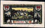 1921 AD., Germany, Weimar Republic, Altenkirchen (district), Notgeld, collector series issue, 10 Pfennig, Grabowski/Mehl 24.1a-1/3. Reverse