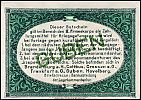 1917 AD., Germany, 2nd Empire, Guben POW Camp WWI, 25 Pfennig, Tieste 05.04. 190866 Reverse