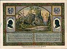 1921 AD., Germany, Weimar Republic, Ilmenau (town), Notgeld, collector series issue, 50 Pfennig, Grabowski/Mehl 643.3-1/6. Reverse