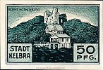 1921 AD., Germany, Weimar Republic, Kelbra (town), Notgeld, collector series issue, 50 Pfennig, Grabowski/Mehl 686.2-2/6. 45094 Reverse 