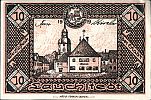 1919 AD., Germany, Weimar Republic, Bad Lauchstedt (town), Notgeld, currency issue, 10 Pfennig, Grabowski L17.1b. Obverse 