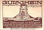 1921 AD., Germany, Weimar Republic, Leipzig (Notgeld-Ausstellung), Notgeld, collector series issue, 50 Pfennig, Grabowski/Mehl 784.2-4/6. Obverse 