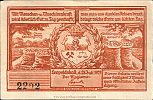 1921 AD., Germany, Weimar Republic, Leopoldshall (town), Notgeld, collector series issue, 25 Pfennig, Grabowski/Mehl 794.4a-1/3. 2202 Obverse 