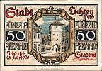 1920 AD., Germany, Weimar Republic, Lichtenfels am Main (town), Notgeld, currency issue, 50 Pfennig, Grabowski L36.9. 02533 Obverse 
