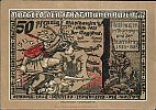 1921 AD., Germany, Weimar Republic, MÃ¼hlhausen in ThÃ¼ringen (town), Notgeld, collector series issue, 50 Pfennig, Grabowski/Mehl 905.3-1/6. Obverse