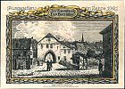 1921 AD., Germany, Weimar Republic, Naumburg an der Saale (town), Notgeld, collector series issue, 25 Pfennig, Grabowski/Mehl 928.7-2/6. 38785 Reverse 