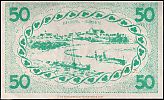 1920 AD., Germany, Weimar Republic, Belgern (city), Notgeld, currency issue, 50 Pfennig, Grabowski B17.1b. I-014571 Reverse 