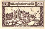 1921 AD., Germany, Weimar Republic, Neuhaus an der Elbe (municipality), Notgeld, collector series issue, 50 Pfennig, Grabowski/Mehl 946.1-3/3. Reverse 